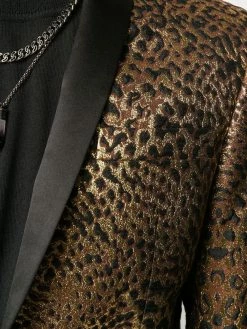 Dsquared2 blazer à motif léopard