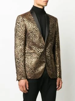 Dsquared2 blazer à motif léopard