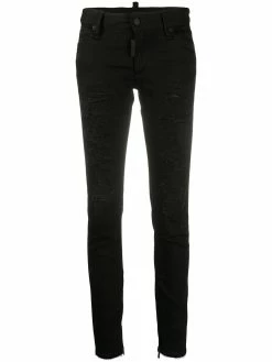 Dsquared2 jean skinny à taille haute