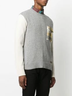 Dsquared2 pull à poche contrastante