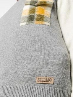 Dsquared2 pull à poche contrastante