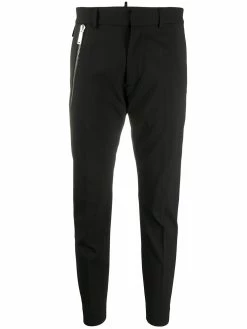 Dsquared2 pantalon crop à poches zippées