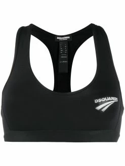Dsquared2 brassière de sport à logo imprimé