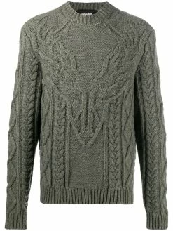 Dsquared2 pull Dear Head en maille