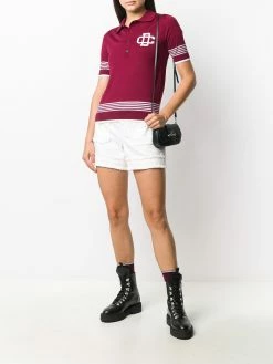 Dsquared2 polo à détails rayés