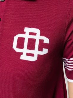 Dsquared2 polo à détails rayés