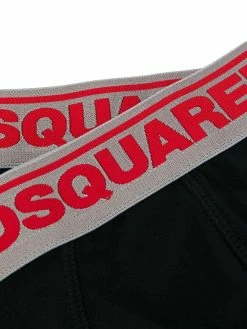 Dsquared2 lot de deux slips à bande logo