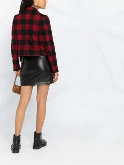 Dsquared2 veste boutonnée à carreaux