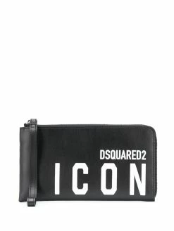 Dsquared2 pochette à logo imprimé