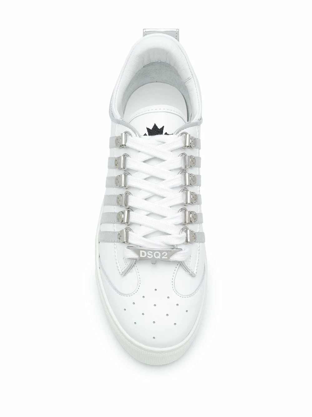 Dsquared2 Prix Affortable Baskets à effet métallisé femme 6 Dsquared2 baskets à effet métallisé