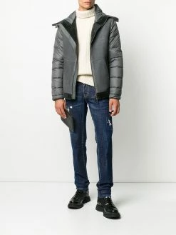 Dsquared2 jean slim à effet usé