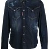 Dsquared2 chemise à effet usé