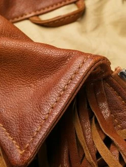 Dsquared2 manteau à franges