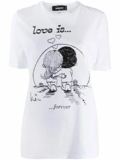 Dsquared2 t-shirt Love is Forever