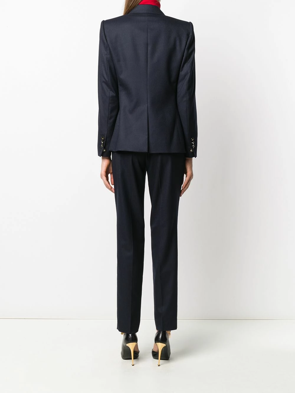 Dsquared2 Discount En Ligne Costume à fines rayures tailleurs-pantalons femme 6 Dsquared2 costume à fines rayures