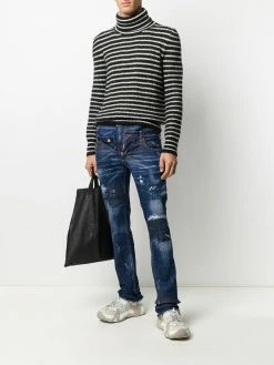Dsquared2 jean skinny à taille structurée