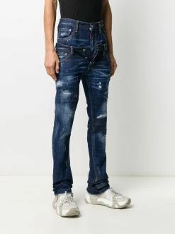 Dsquared2 jean skinny à taille structurée