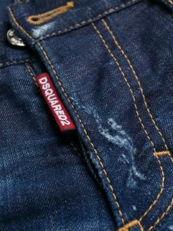 Dsquared2 jean skinny à taille structurée