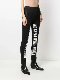 Dsquared2 pantalon de ski à slogan imprimé