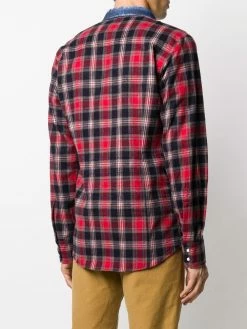 Dsquared2 chemise à empiècements contrastants