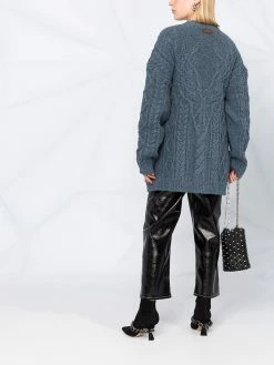 Dsquared2 cardigan oversize en maille épaisse