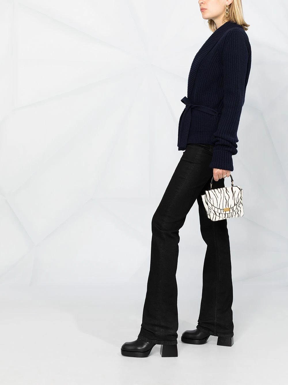 Dsquared2 Prix Sacrifiés Cardigan en maille épaisse cardigans femme 6 Dsquared2 cardigan en maille épaisse