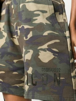 Dsquared2 short à imprimé camouflage