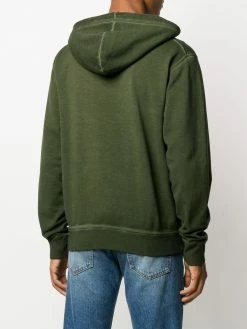 Dsquared2 hoodie zippé à logo imprimé
