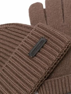 Dsquared2 ensemble bonnet et gants en maille