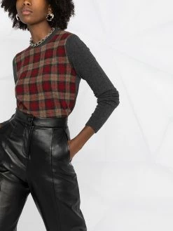 Dsquared2 pull à carreaux