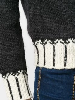 Dsquared2 pull en maille intarsia