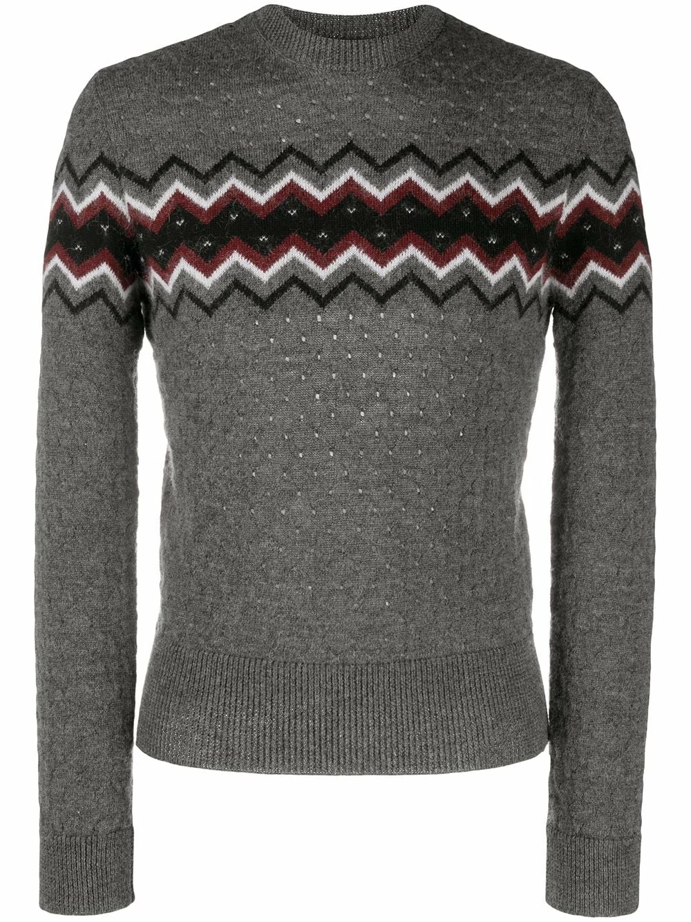 Dsquared2 Assurance De l’Authenticité Pull en maille intarsia pulls homme 3 Dsquared2 pull en maille intarsia