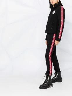 Dsquared2 Pantalon de ski à bande logo Plus Bas Prix De Vente pantalons de survêtement femme 13 Dsquared2 pantalon de ski à bande logo