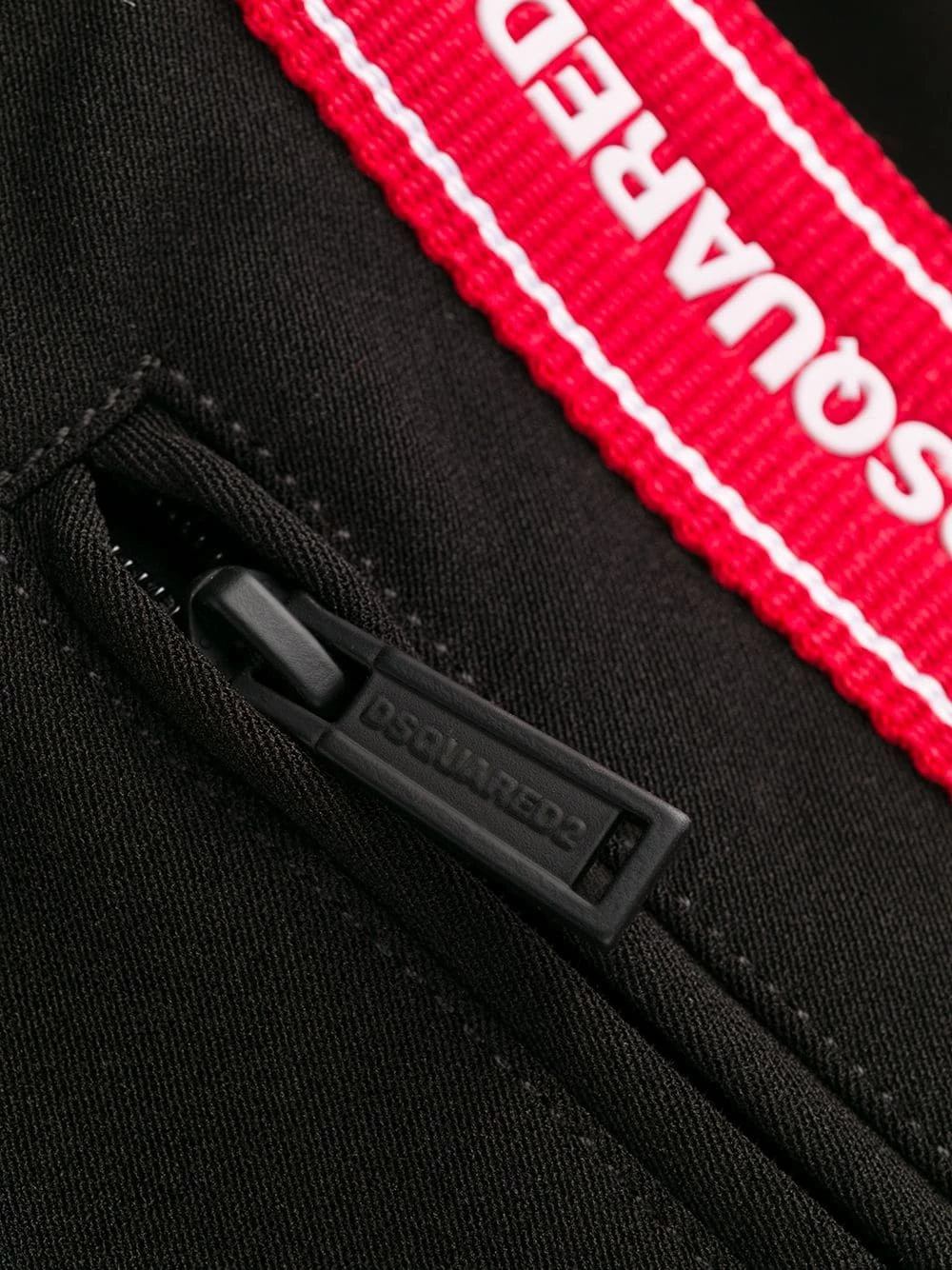 Dsquared2 Pantalon de ski à bande logo Plus Bas Prix De Vente pantalons de survêtement femme 9 Dsquared2 pantalon de ski à bande logo