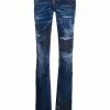 Dsquared2 jean slim à taille double