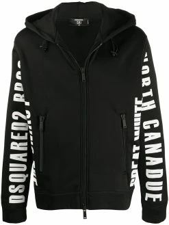 Dsquared2 hoodie à logo imprimé