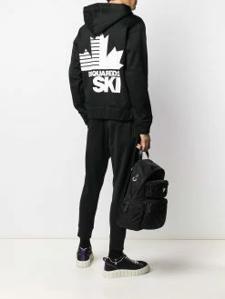 Dsquared2 hoodie à logo imprimé