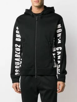 Dsquared2 hoodie à logo imprimé