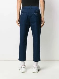 Dsquared2 pantalon chino à effet usé