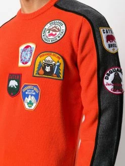 Dsquared2 pull à patch logo