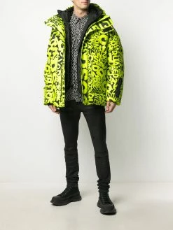 Dsquared2 doudoune à logo imprimé