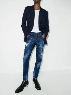 Promos Dsquared2 Jean Skater slim jeans slim homme 11 Dsquared2 jean Skater slim