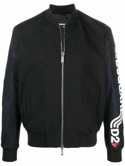 Dsquared2 veste bomber à logo imprimé