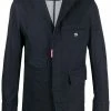 Dsquared2 blazer en denim à patch logo