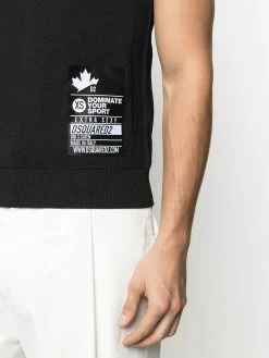 Dsquared2 polo à patch logo