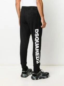 Dsquared2 pantalon de jogging à logo imprimé