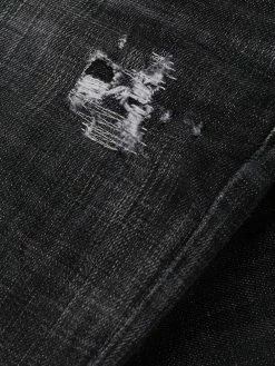 Dsquared2 jean slim à effet délavé