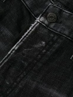 Dsquared2 jean slim à effet délavé