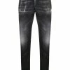 Dsquared2 jean slim à effet délavé