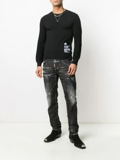 Dsquared2 jean à effet superposé